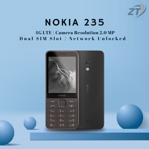 Nokia 235 feature phone - 4g,